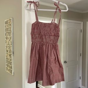Forever 21 Red/White Gingham dress